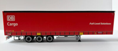 DB CARGO FULL SOLUTION, MEGA Schmitz Trailer H0 Auflieger H0