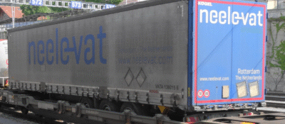 neelevat Rotterdam, Grau Kögel Auflieger H0