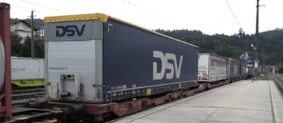 DSV - MEGA Schmitz Auflieger H0