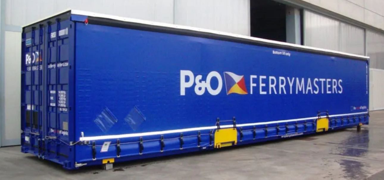 P&O Ferrymasters - Wechselbrücke 45" H0