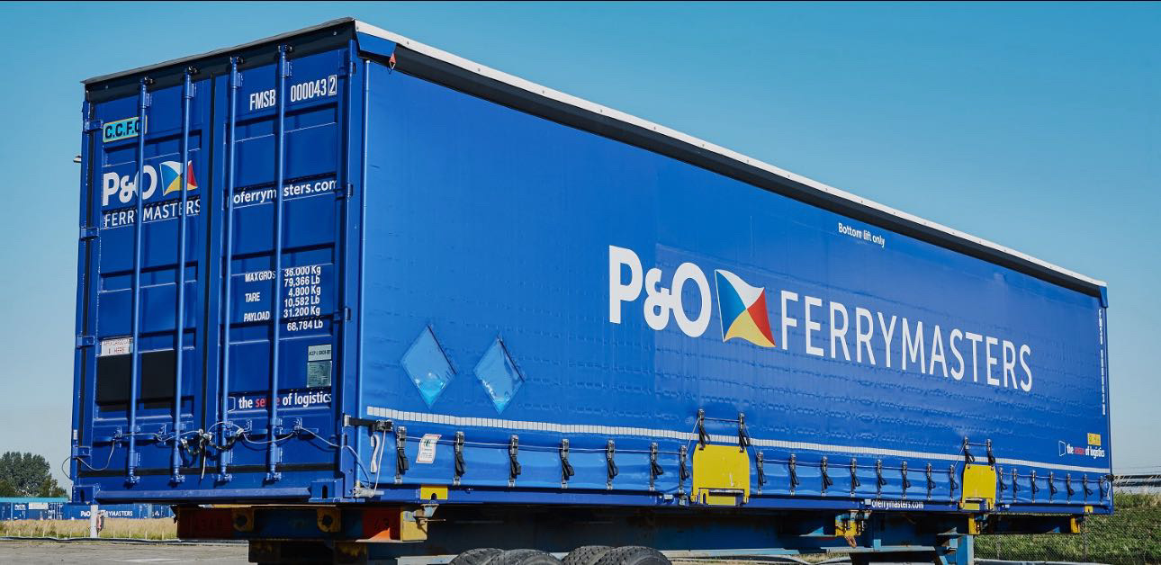 P&O Ferrymasters - Wechselbrücke 45" H0 – Bild 3