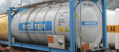 Decalsatz - Richter Logistik Management, Tank Container H0