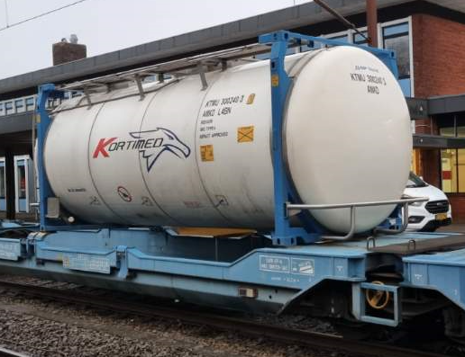 Decalsatz - Kortimed, Tank Container 26 ft. H0 – Bild 3