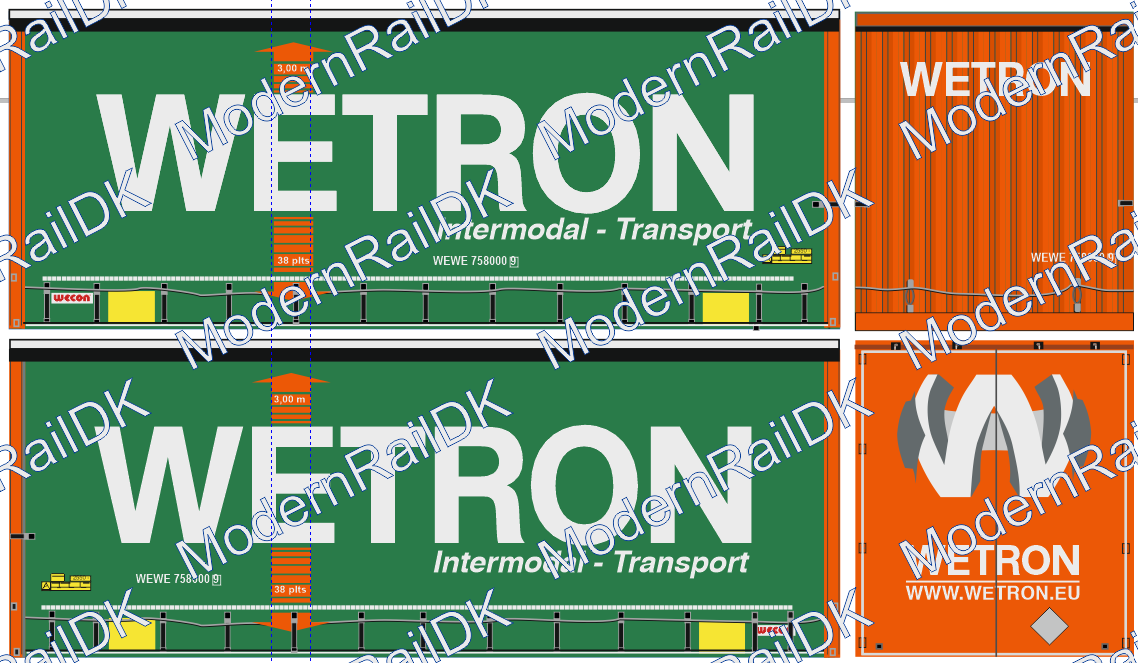WETRON Intermodal Transport, Varianrt 2 - XXL Box H0 – Bild 3