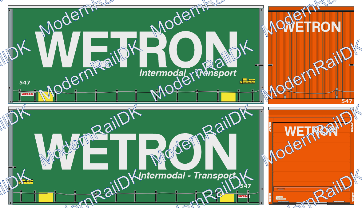 WETRON Intermodal Transport, Wecon XXL Box H0 – Bild 2