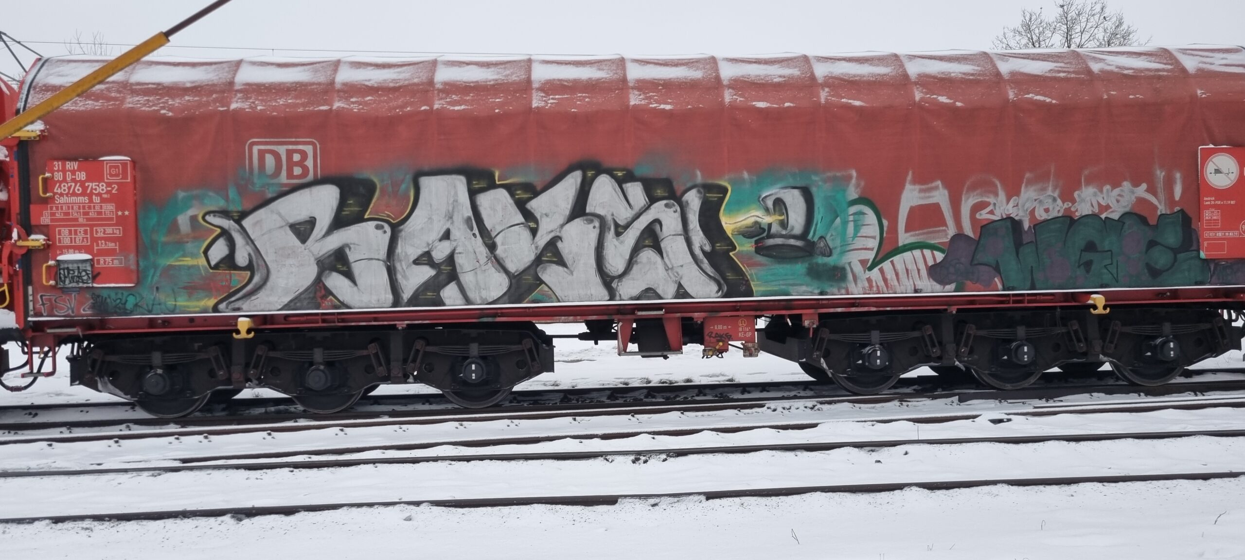 Decalsatz - Grafitti für Shimmns Wagen Variant 3 in H0 – Bild 2