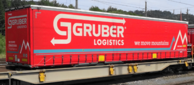 Gruber Logistic - we move mountains, Krone Auflieger H0