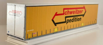 Schweizer Spedition, Wechselbrücke 45″ Wecon H0