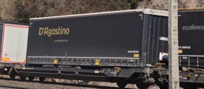 D’Agostino  S.r.l. - Logo Schwarz, Auflieger H0