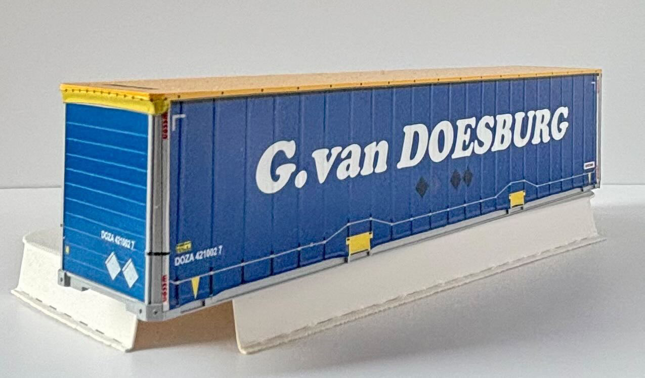 G.van DOESBURG, Wechselbrücke 45″ Wecon H0 – Bild 5