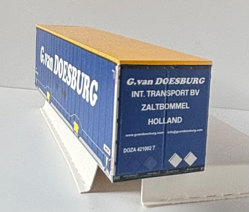 G.van DOESBURG, Wechselbrücke 45″ Wecon H0 – Bild 6