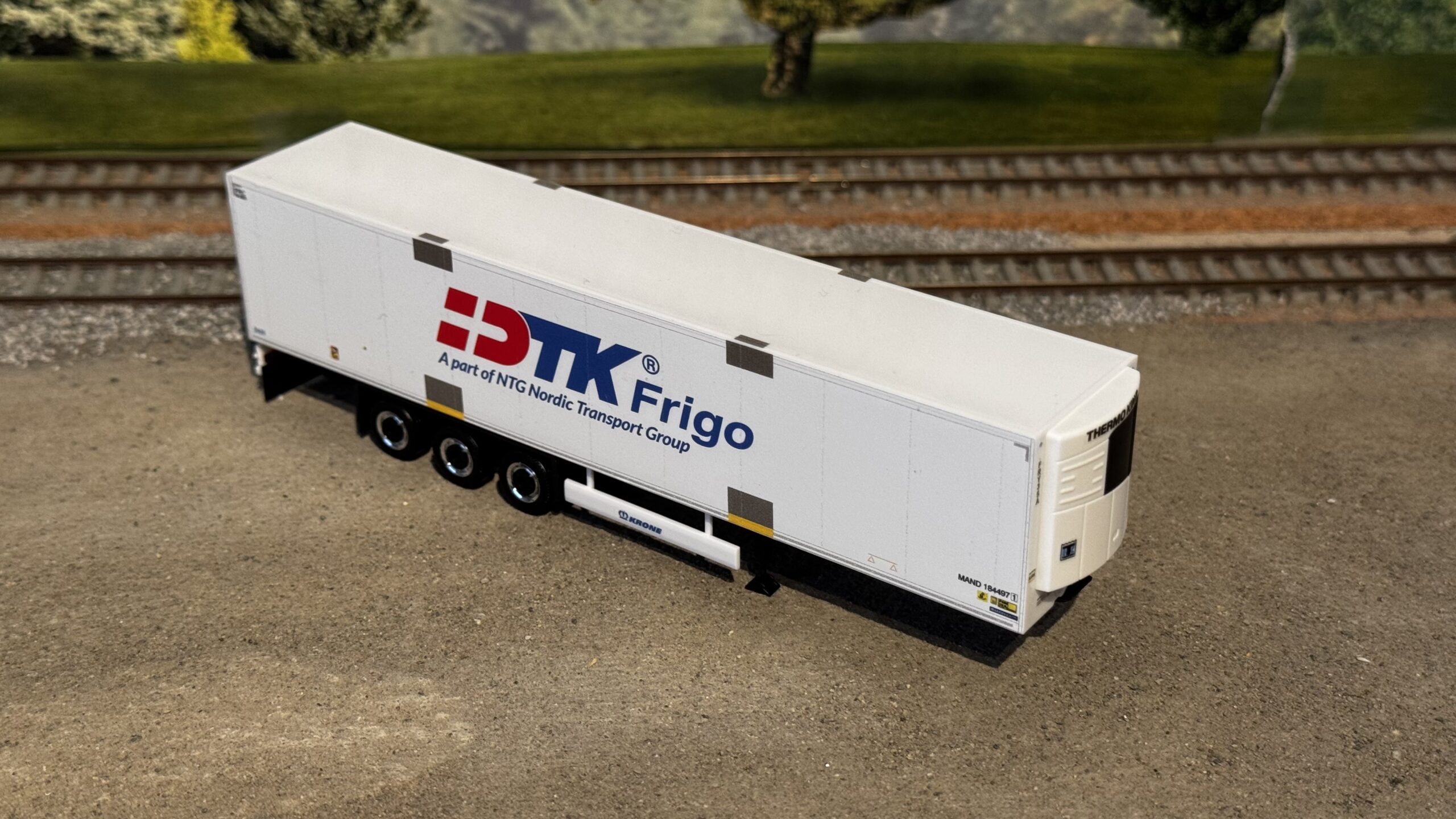 DTK Frigo - Krone Kühl Auflieger H0 – Bild 6
