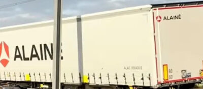 ALAINE Shipping, Mega Trailer SCHWARZMÜLLER, H0