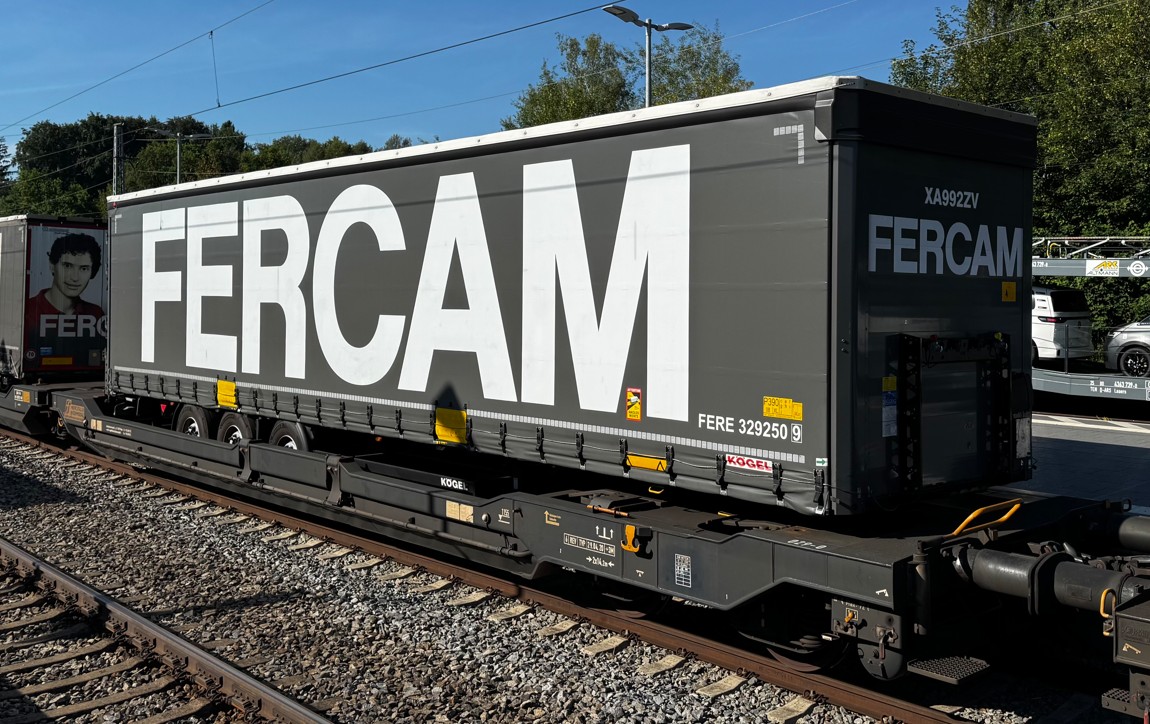 FERCAM mit print (Muu, Muu), Kögel Auflieger H0