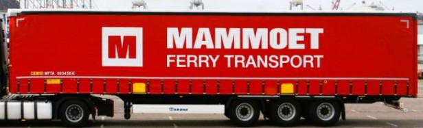 MAMMOET Ferry Transport (Alte Logo), Krone Auflieger H0 – Bild 3