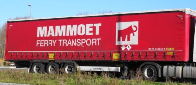 MAMMOET Ferry Transport (Alte Logo), Krone Auflieger H0