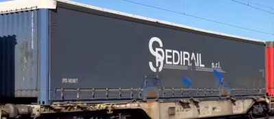 SPEDIRAIL srl, Blau - Wechselbrücke, H0